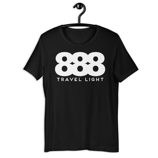 888 Travel Light Uni-Tee